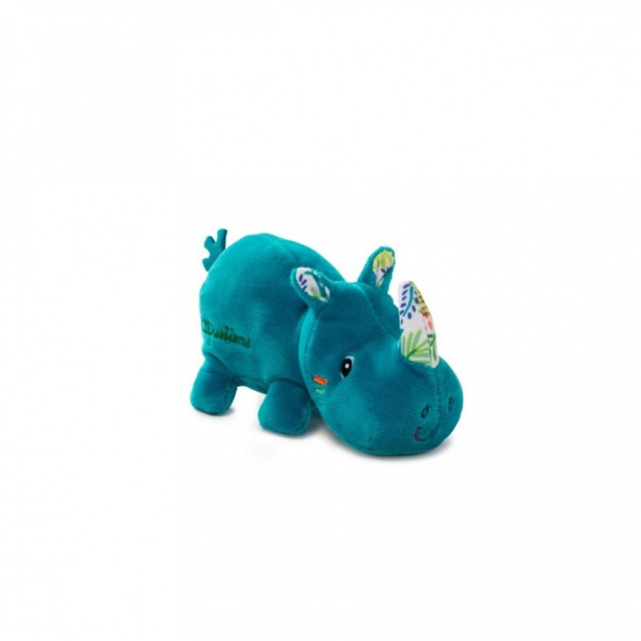 Play + Learn Lilliputiens Small + Fun | Lilliputiens Mini-Character - Rhinoceros