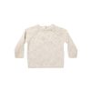 Child [2-14] Quincy Mae Knitwear | Quincy Mae Speckled Knit Sweater - Natural