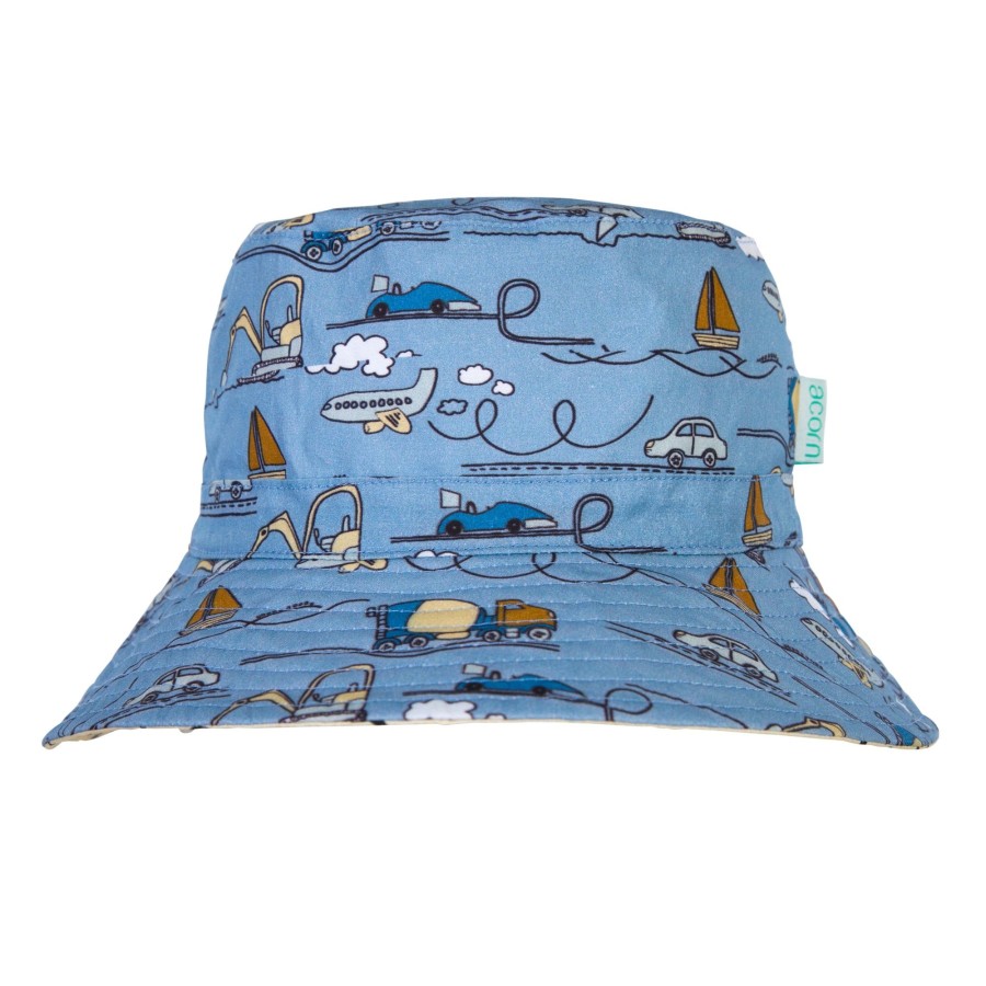 Child [2-14] Acorn Hats | Acorn Wide Brim Bucket Hat - Transport