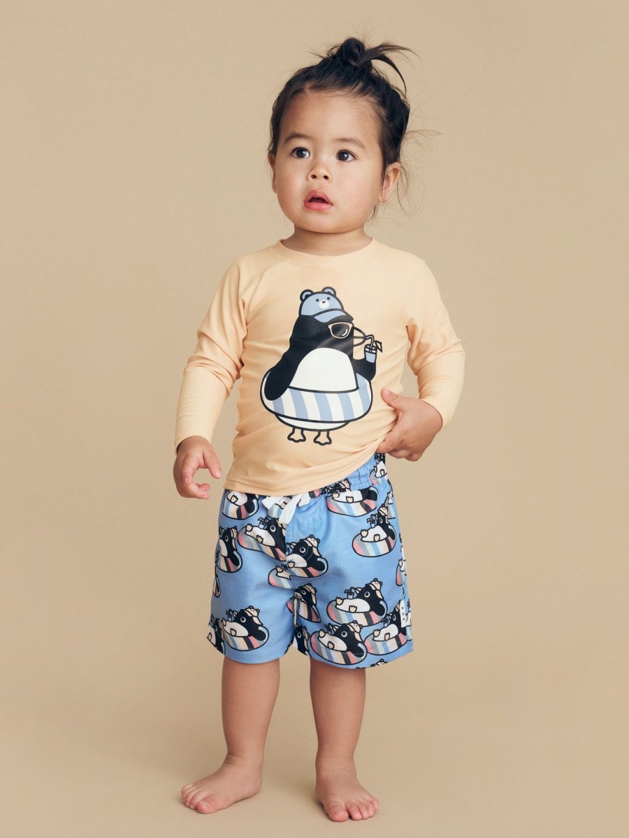 Child [2-14] Huxbaby Swim | Huxbaby Pool Percy Rashguard - Glow