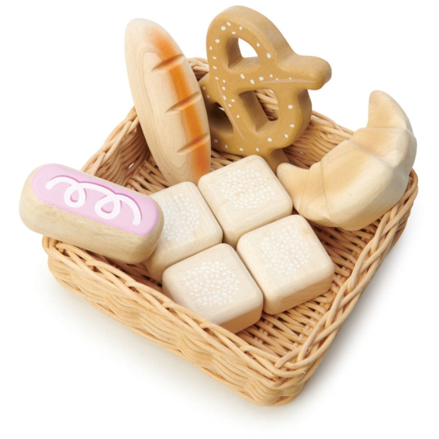 Play + Learn Tenderleaf Wooden Toys | Bread Basket