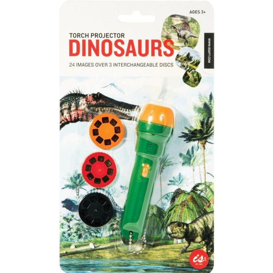 Play + Learn IS GIFT Small + Fun | Torch Projector - Dinosaur