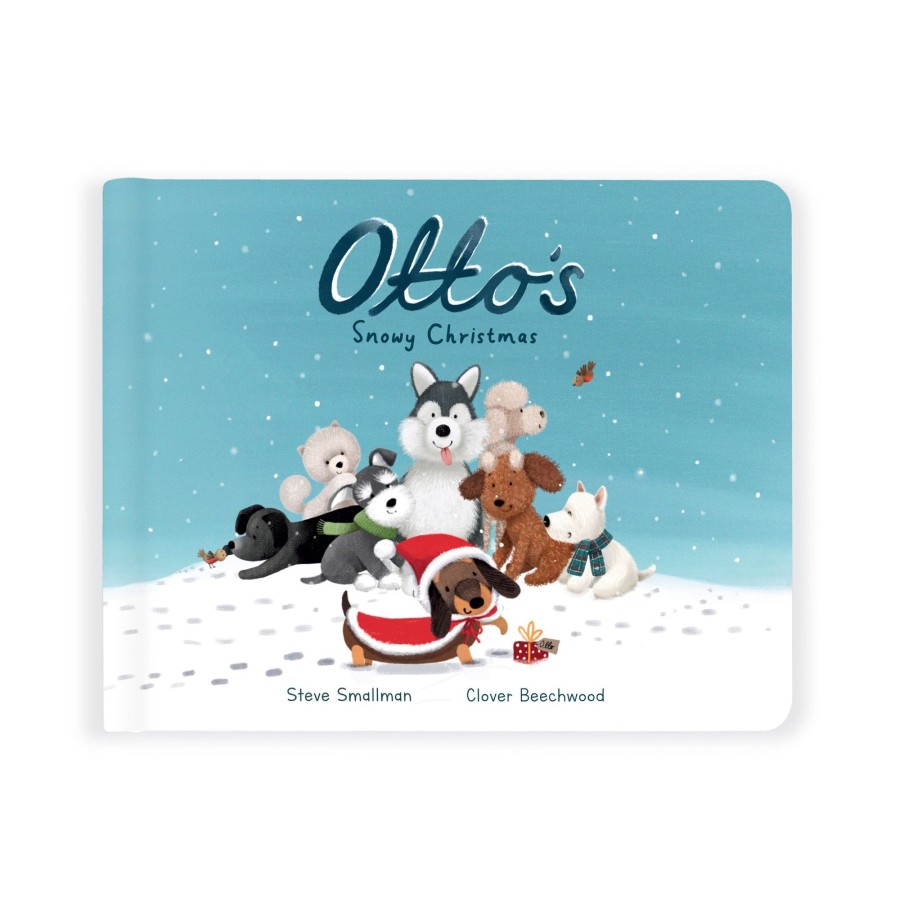 Play + Learn Jellycat Books | Jellycat Otto'S Snowy Christmas Book