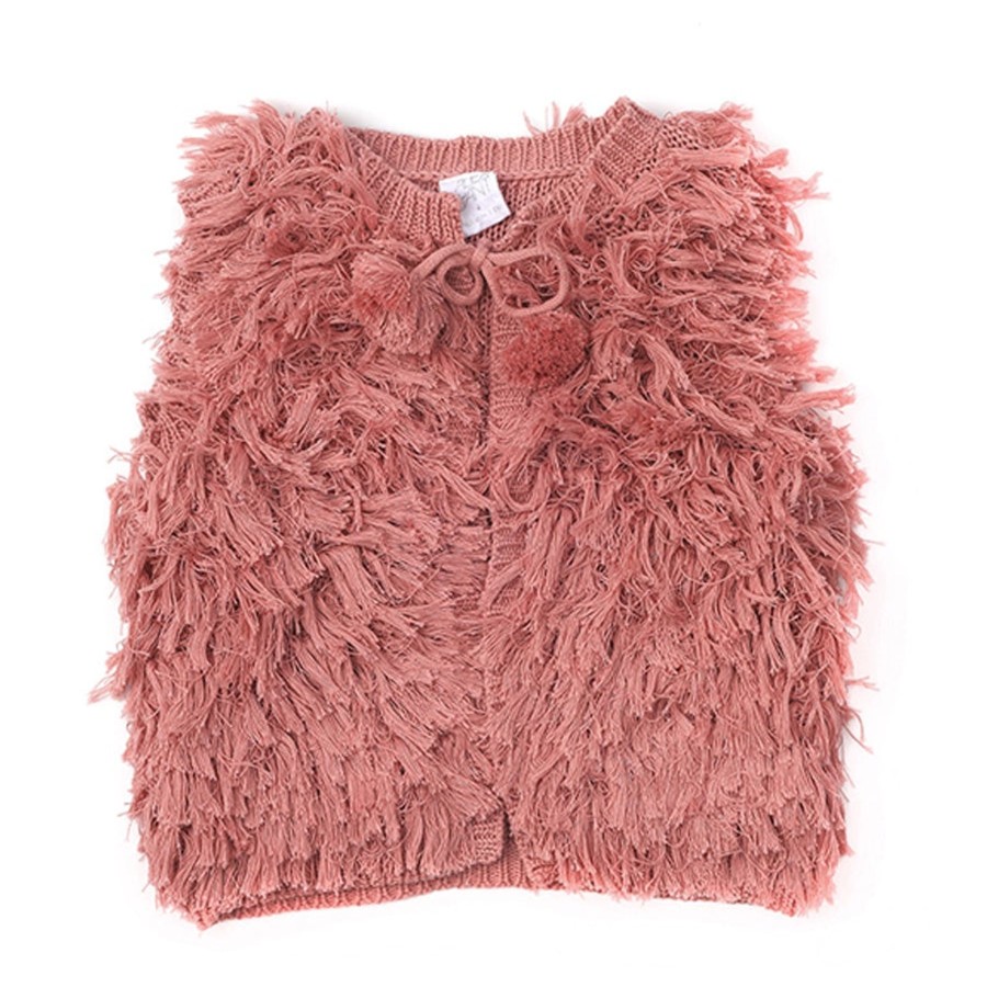 Child [2-14] Alex & Ant Knitwear | Alex & Ant Elise Knit Vest - Rose