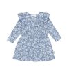 Child [2-14] Huxbaby Dresses | Huxbaby Floral Lake Frill Neck Dress