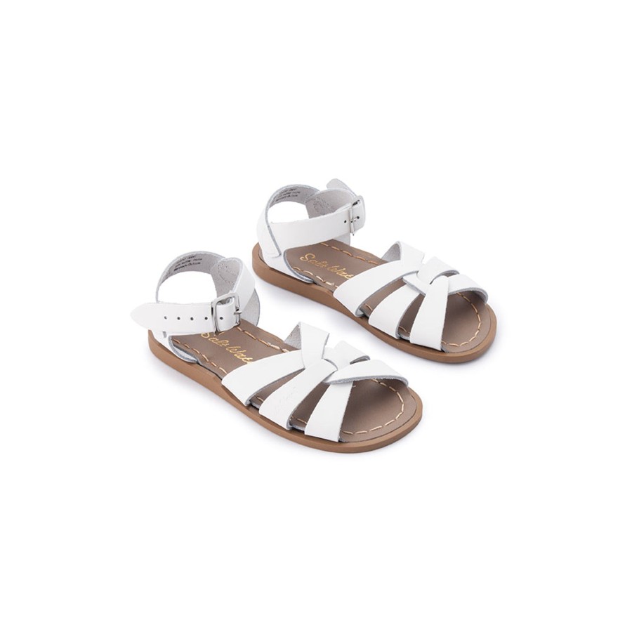 Child [2-14] Saltwater Sandals Footwear | Saltwater Sandals Original White