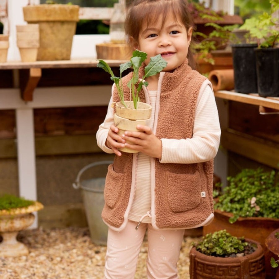 Child [2-14] Nature Baby Outerwear | Nature Baby Flint Vest - Hazelnut