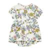 Baby [0-23M] Milky Dresses | Milky Daisy Chain Baby Dress - Off White