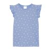 Baby [0-23M] Milky Tops | Milky Cornflower Frill Tee - Cornflower