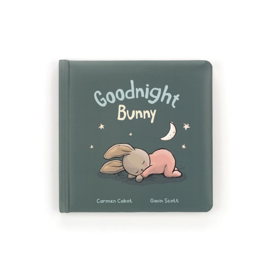 Baby [0-23M] Jellycat Books + Flash Cards | Jellycat - Goodnight Bunny Book