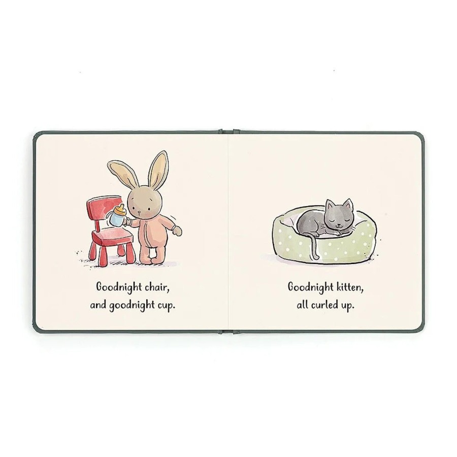 Baby [0-23M] Jellycat Books + Flash Cards | Jellycat - Goodnight Bunny Book