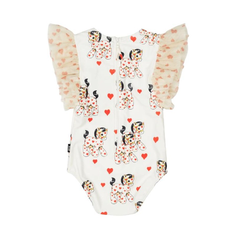 Child [2-14] Rock Your Baby Swim | Rock Your Baby Xo Pony Fully Lined One-Piece