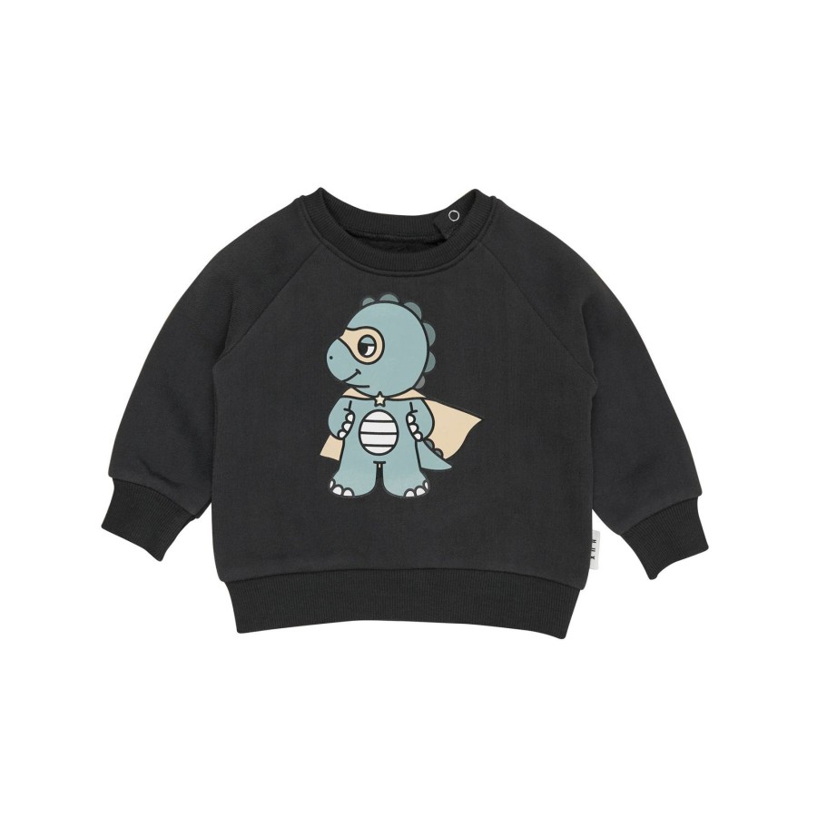 Child [2-14] Huxbaby Jumpers | Huxbaby Dino Hero Sweatshirt