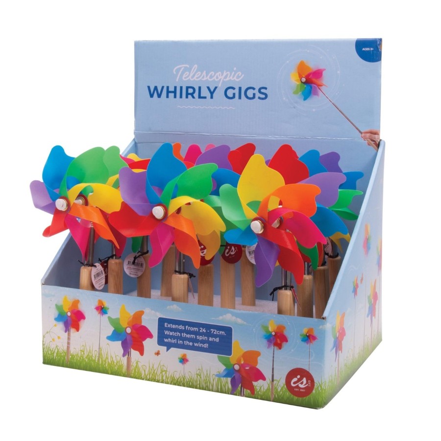 Play + Learn IS GIFT Small + Fun | Telescopic Whirly Gigs - Assorted