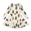 Child [2-14] Rock Your Baby Dresses | Rock Your Baby Guitar Bear Waisted Dress