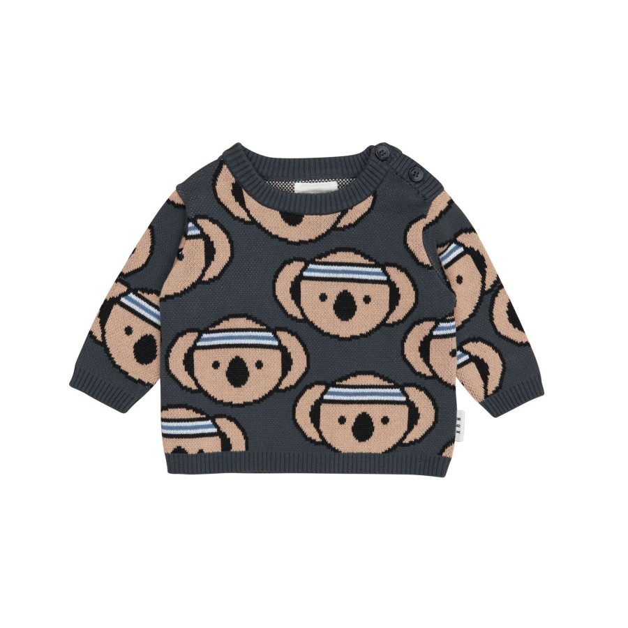 Baby [0-23M] Huxbaby Knitwear | Huxbaby Koala Knit Jumper