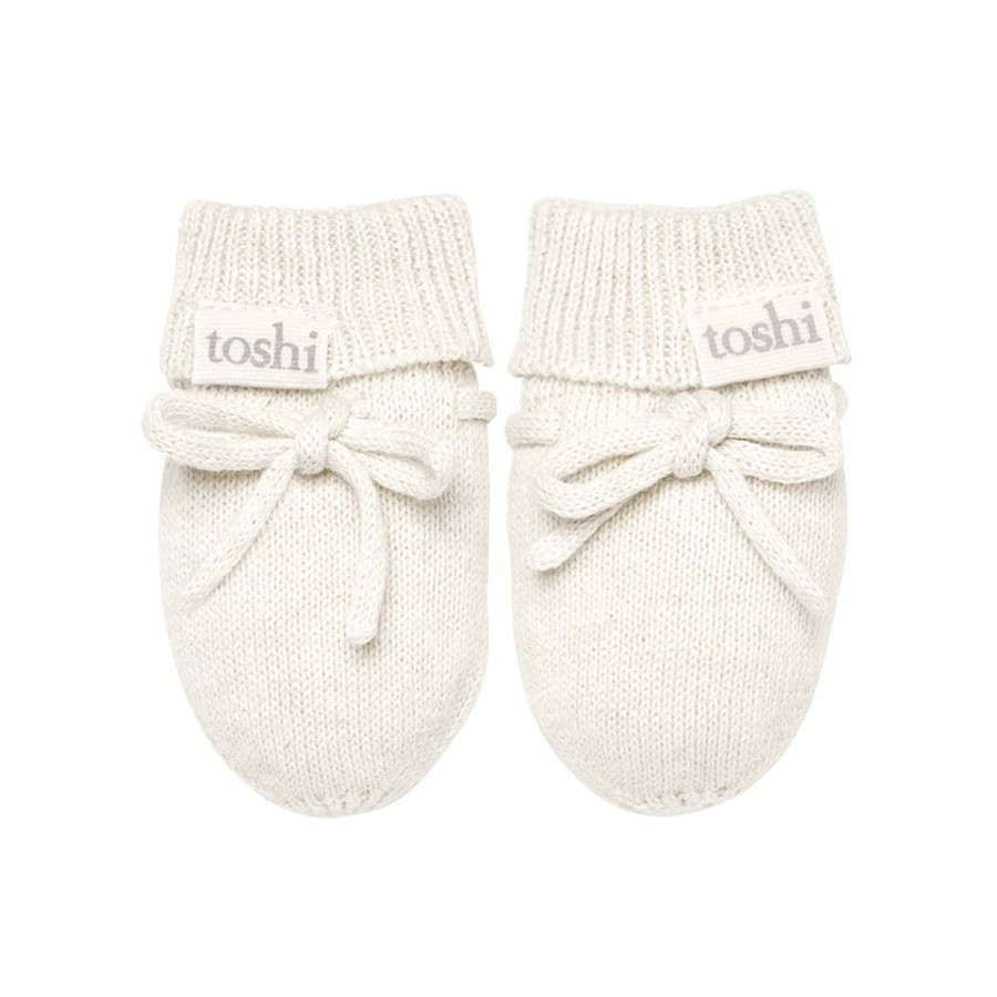 Baby [0-23M] Toshi Booties + Mittens | Toshi Organic Mittens - Marley / Cream