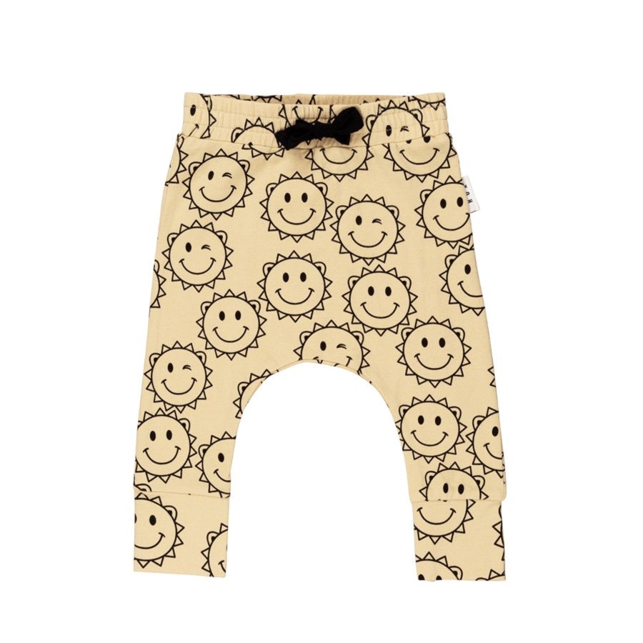 Child [2-14] Huxbaby Bottoms | Huxbaby Drop Crotch Pant - Sunny Bear Print