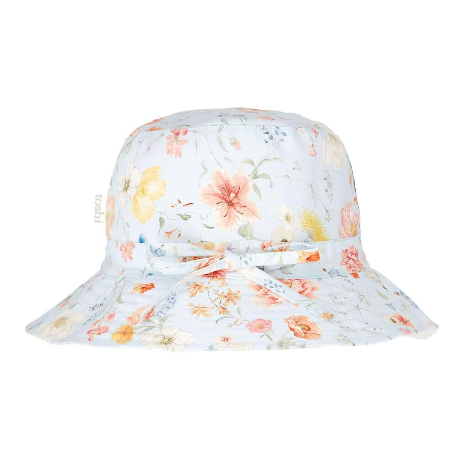 Baby [0-23M] Toshi Hats | Toshi Sun Hat Secret Garden - Sky