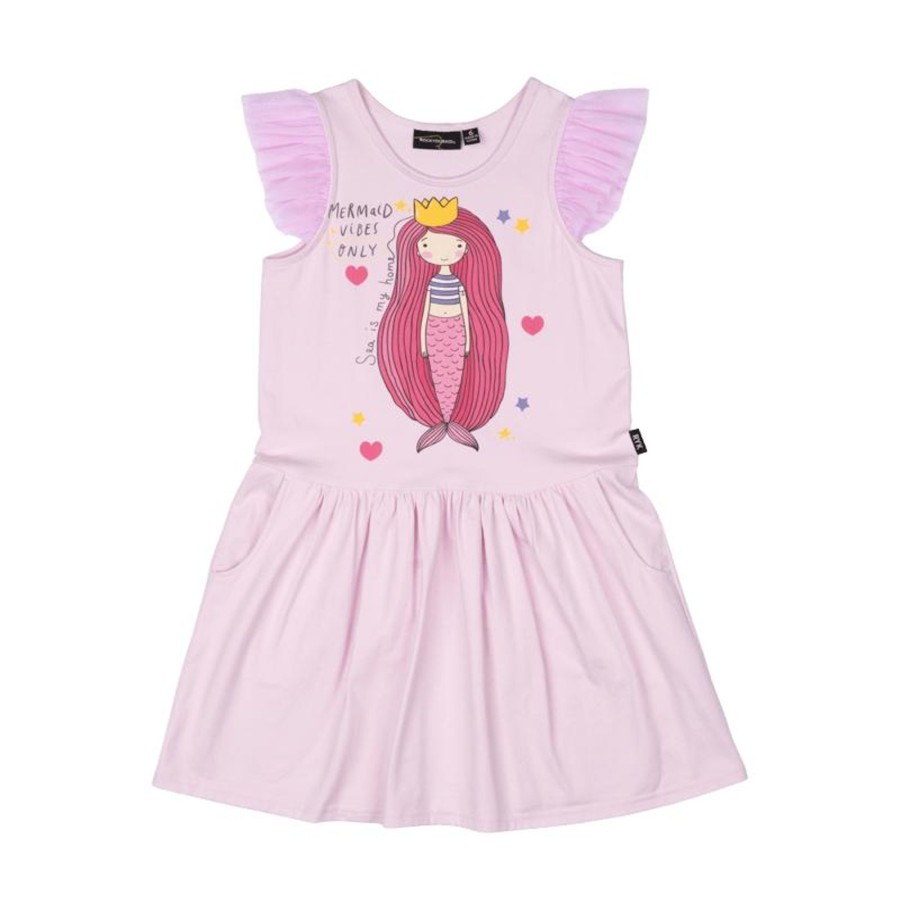 Child [2-14] Rock Your Baby Dresses | Rock Your Baby Mermaid Dreams Drop Waist Dress