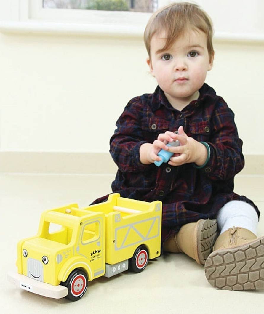 Baby [0-23M] Indigo Jamm Wooden Toys | Indigo Jamm - Toby Truck