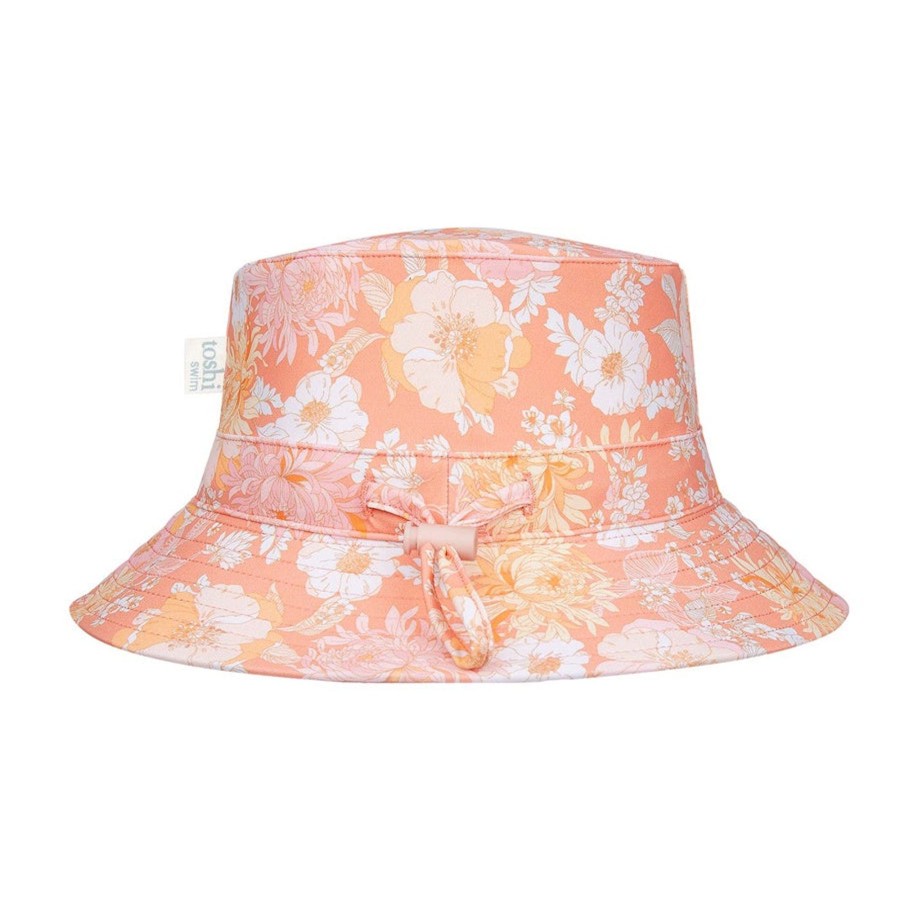 Child [2-14] Toshi Swim | Toshi Swim Sun Hat - Tea Rose