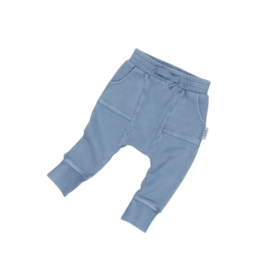 Child [2-14] Huxbaby Bottoms | Huxbaby Vintage Lake Pocket Drop Crotch Pant