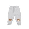 Baby [0-23M] Huxbaby Bottoms | Huxbaby Fur Hux Retro Track Pant - Light Grey Marle