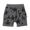 Child [2-14] Minti Bottoms | Minti Happy Stars Short - Charcoal Marle