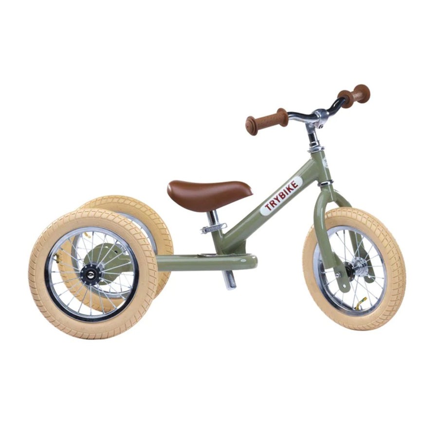 Play + Learn Trybike Bikes + Trikes | Vintage Trybike - Green