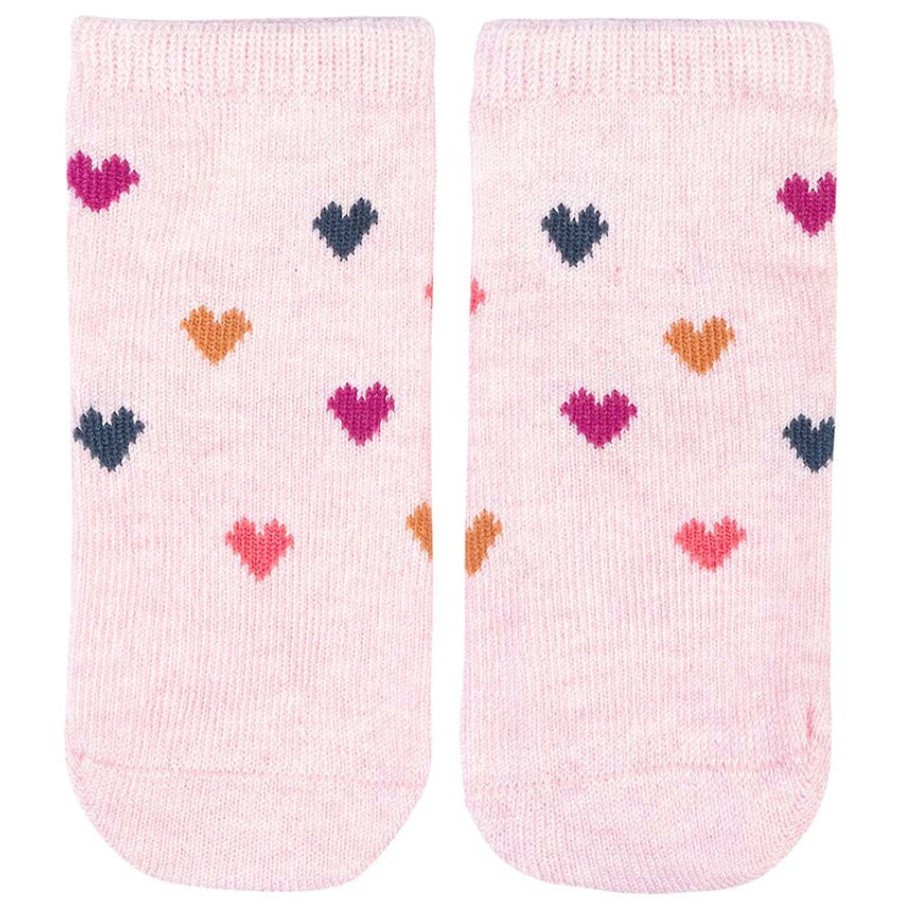 Baby [0-23M] Toshi Socks + Tights | Toshi Organic Ankle Jacquard Socks - Hearts