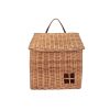 Play + Learn Olli Ella Dolls + Accessories | Olli Ella Rattan Hutch Basket - Hanging