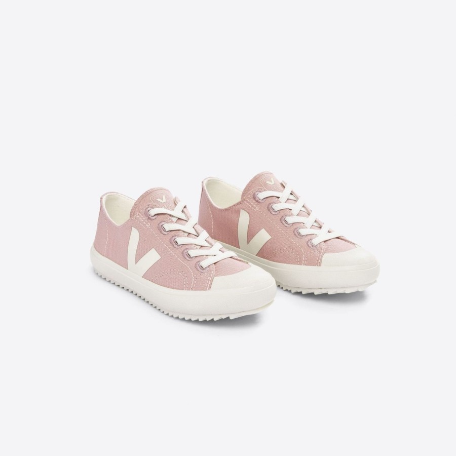 Child [2-14] Veja Footwear | Veja Flip Elastic Laces Canvas - Babe Pierre