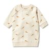 Baby [0-23M] Wilson & Frenchy Dresses | Wilson And Frenchy Organic Terry Sweat Dress - Tweet Tweet