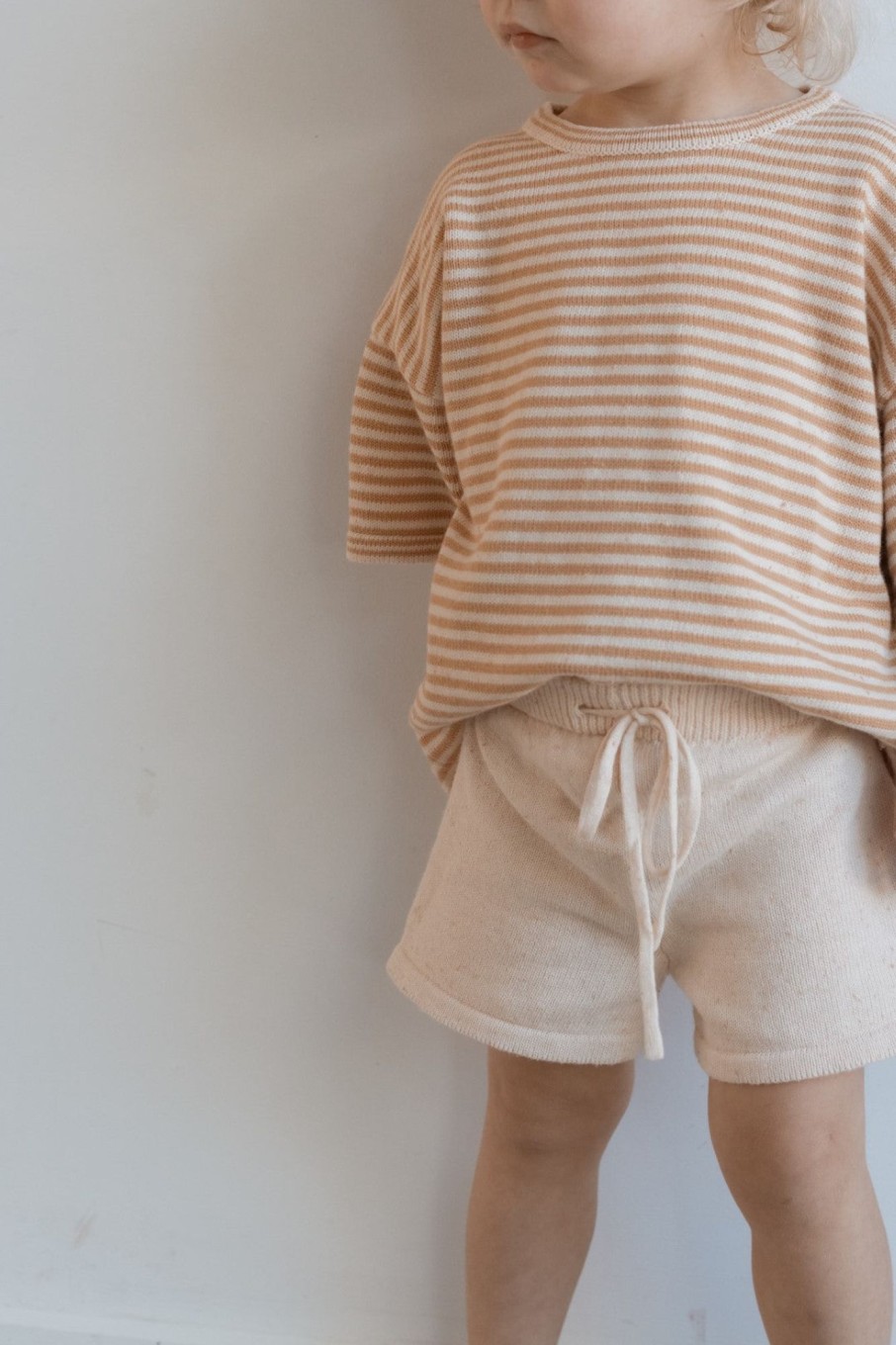 Baby [0-23M] Ziggy Lou Knitwear | Ziggy Lou - Shorts | Biscotti Fleck