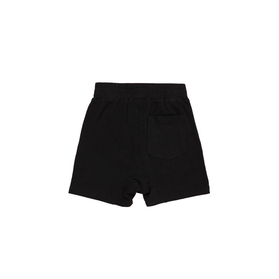 Baby [0-23M] Huxbaby Bottoms | Huxbaby Black Slouch Shorts