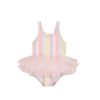 Child [2-14] Huxbaby Swim | Huxbaby Sunset Stripe Ballet Swimsuit - Multi