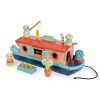 Play + Learn Tenderleaf Wooden Toys | Little Otter Canal Boat