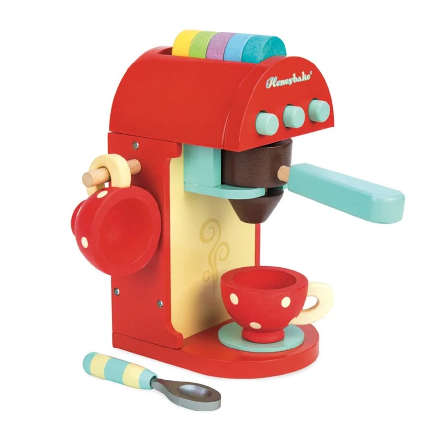 Play + Learn Le Toy Van Role Play | Cafe Coffee Machine