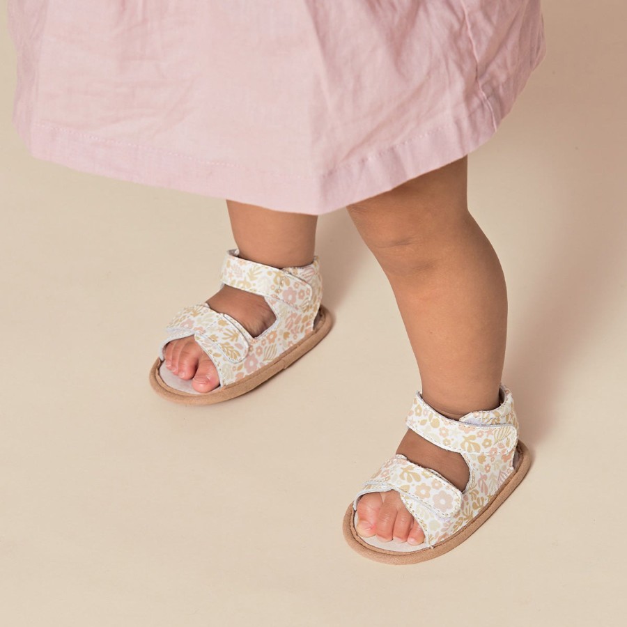 Baby [0-23M] Pretty Brave Footwear | Pretty Brave Baby Wilder - Coral Garden