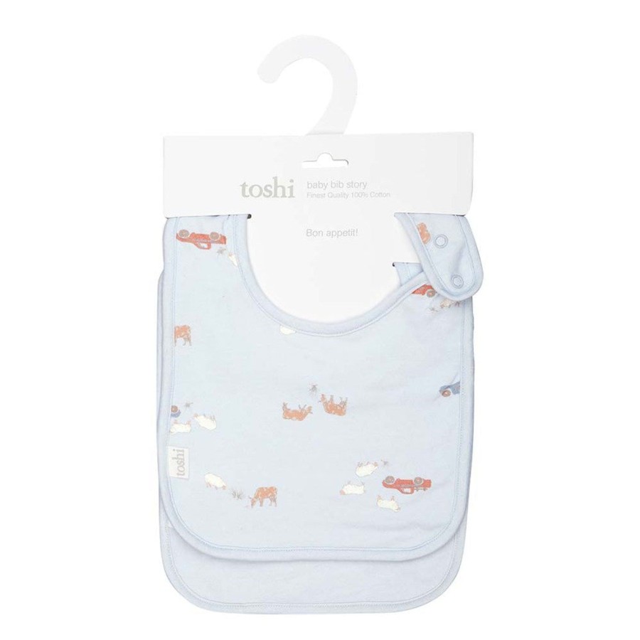 Baby [0-23M] Toshi Bibs | Toshi Baby Bib Story 2 Pack - Sheep Station