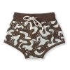 Child [2-14] Grown Knitwear | Grown Splash Shorts - Chocolate