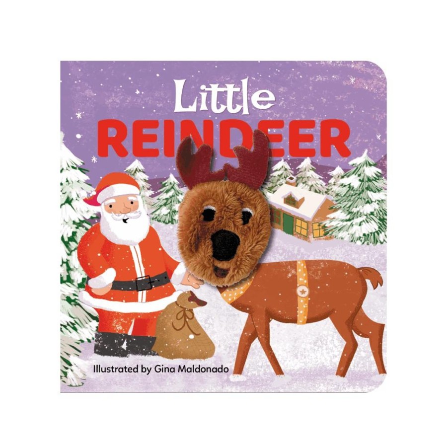 Play + Learn Lake Press Books | Finger Puppet Book - Little Reindeer