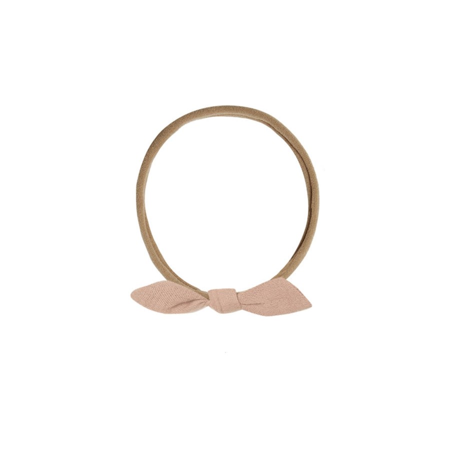 Baby [0-23M] Quincy Mae Hair Accessories | Quincy Mae Little Knot Headband | Apricot - Brown