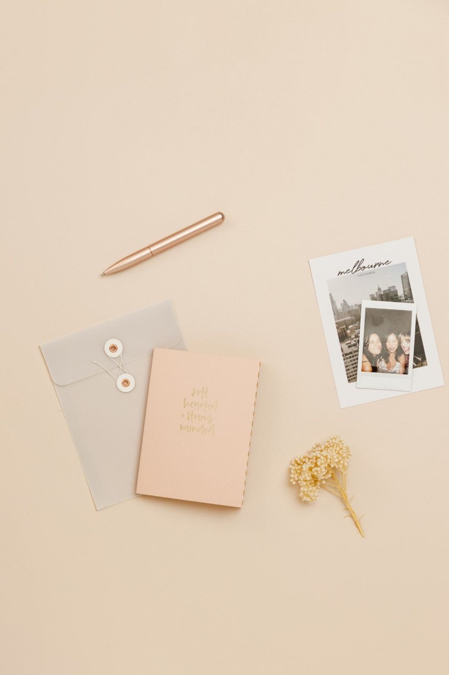 Grown Ups Emma Kate Co. | Emma Kate Co. A6 Notebook | Soft Hearted | Dot Grid