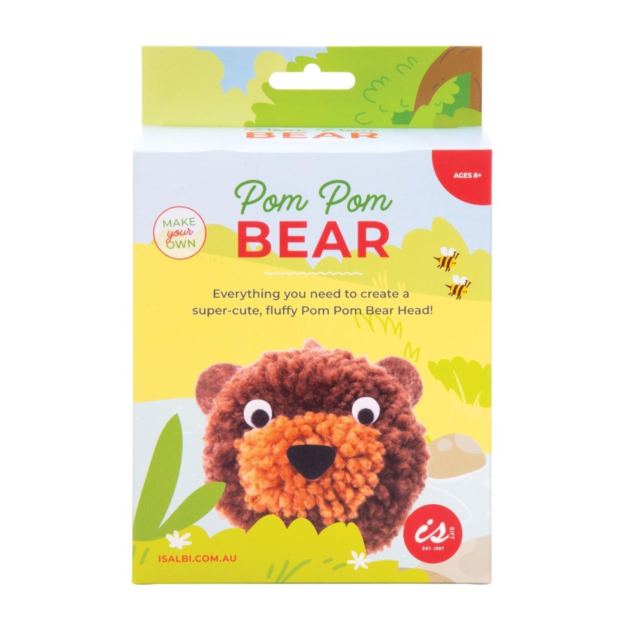 Play + Learn IS GIFT Craft | Make Your Own Pom Pom Bear