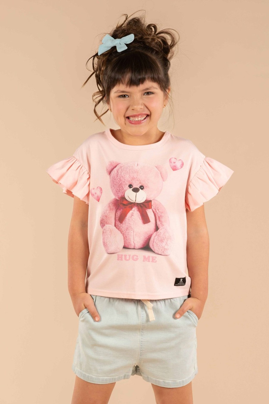 Child [2-14] Rock Your Baby Tops | Rock Your Baby Teddy T-Shirt