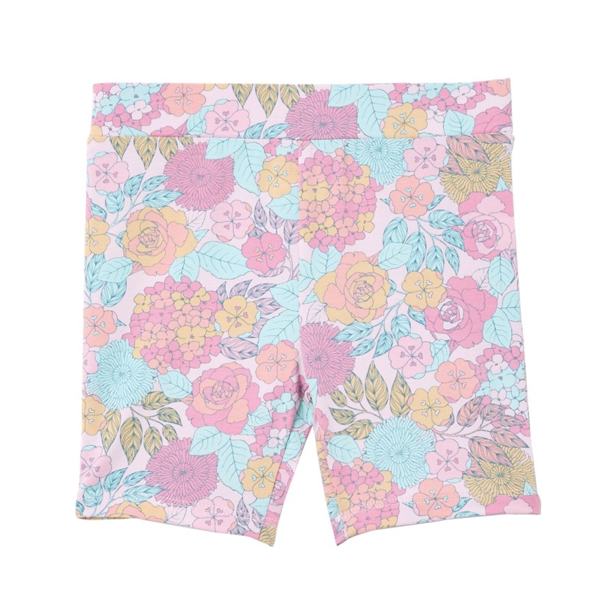 Child [2-14] Milky Bottoms | Milky Azalea Bike Short - Blossom Pink