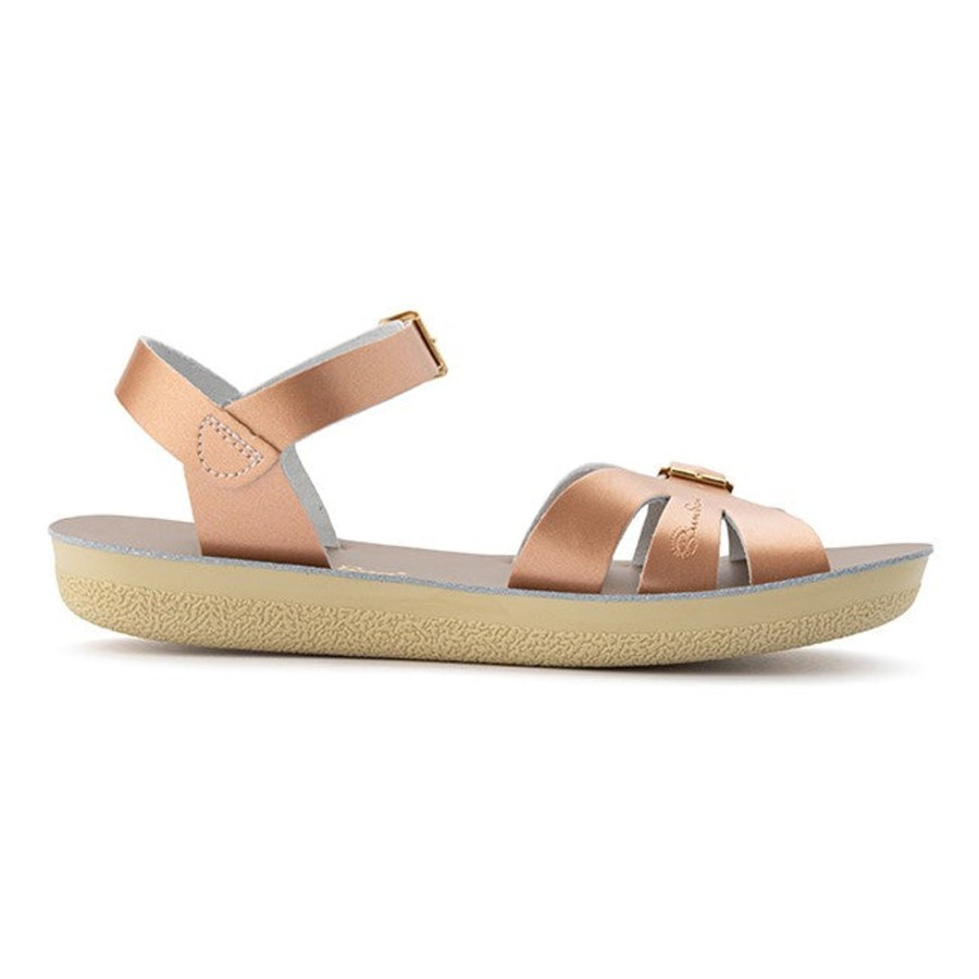 Grown Ups Saltwater Sandals | Saltwater Sandals Adults Sun San Boardwalk Rose Gold