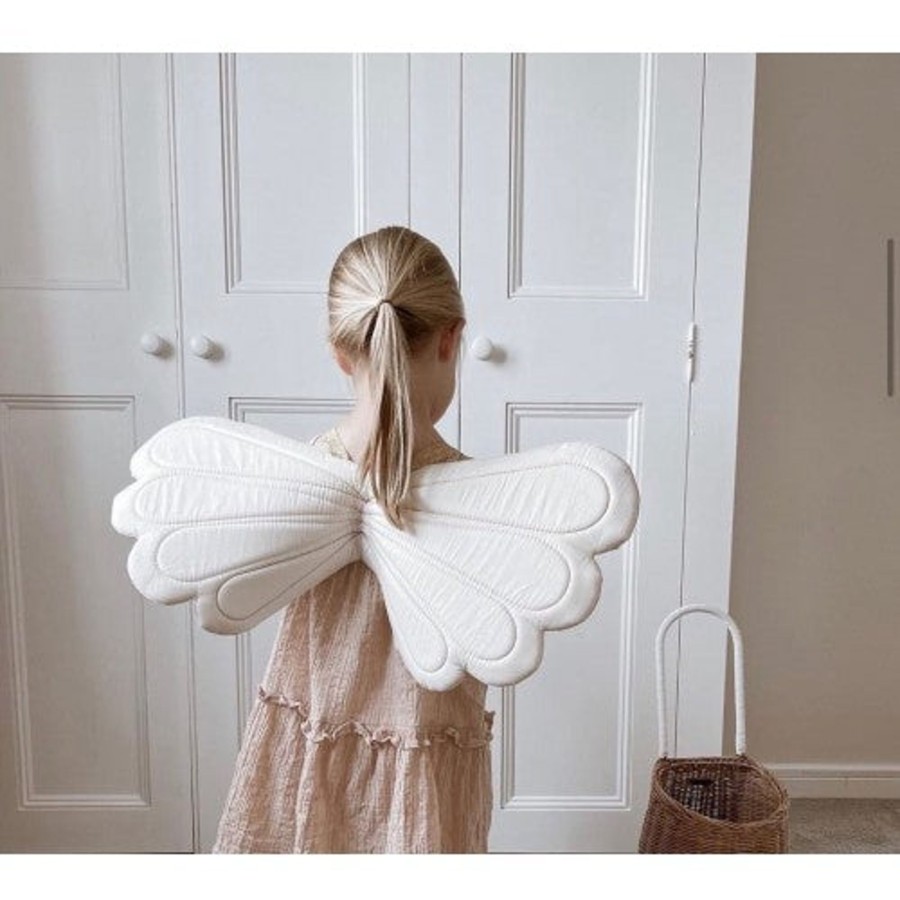 Play + Learn Fabelab Dress Ups | Wings - Rainbow - Natural